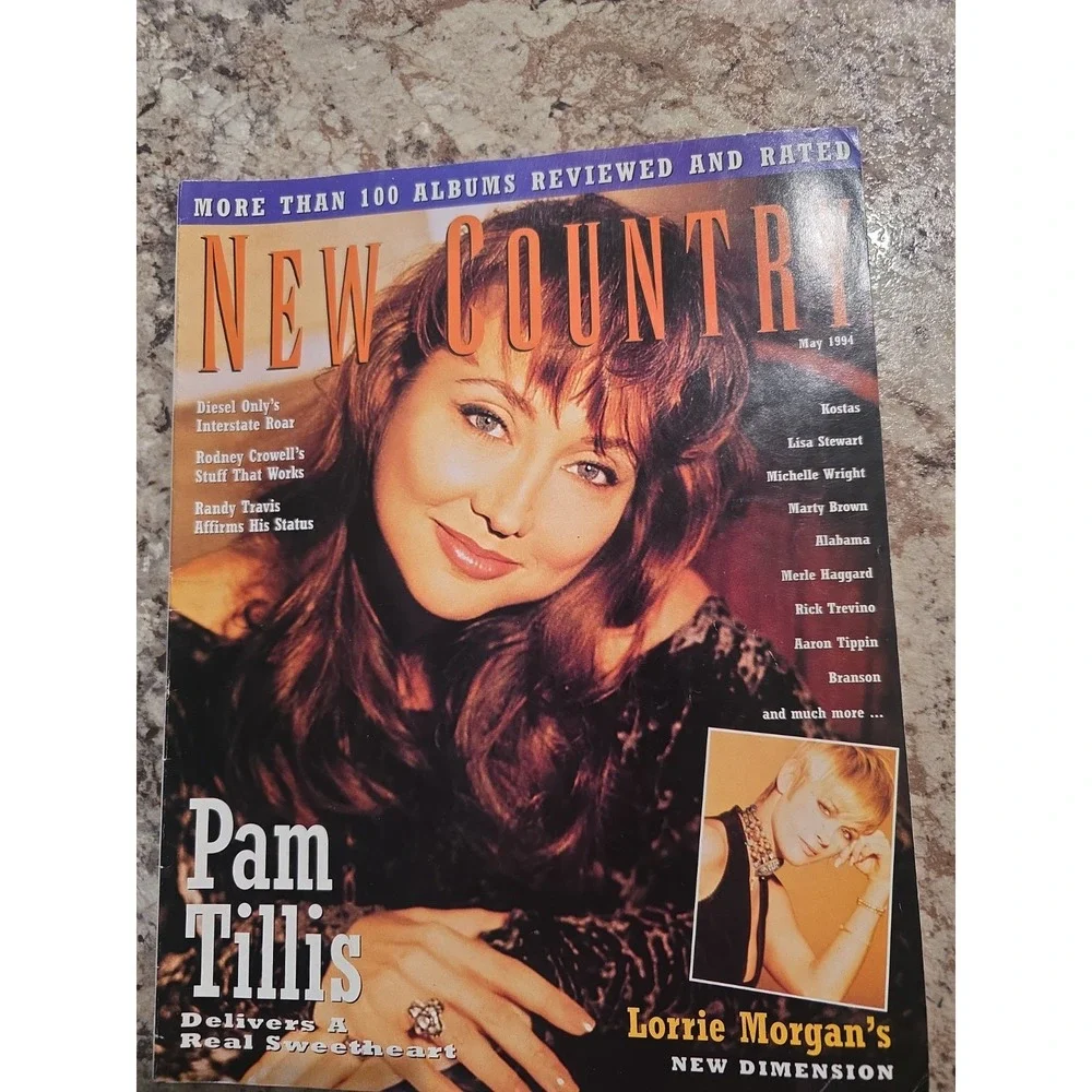 New Country Magazine May 1994 Pam Tillis Music Entertainment